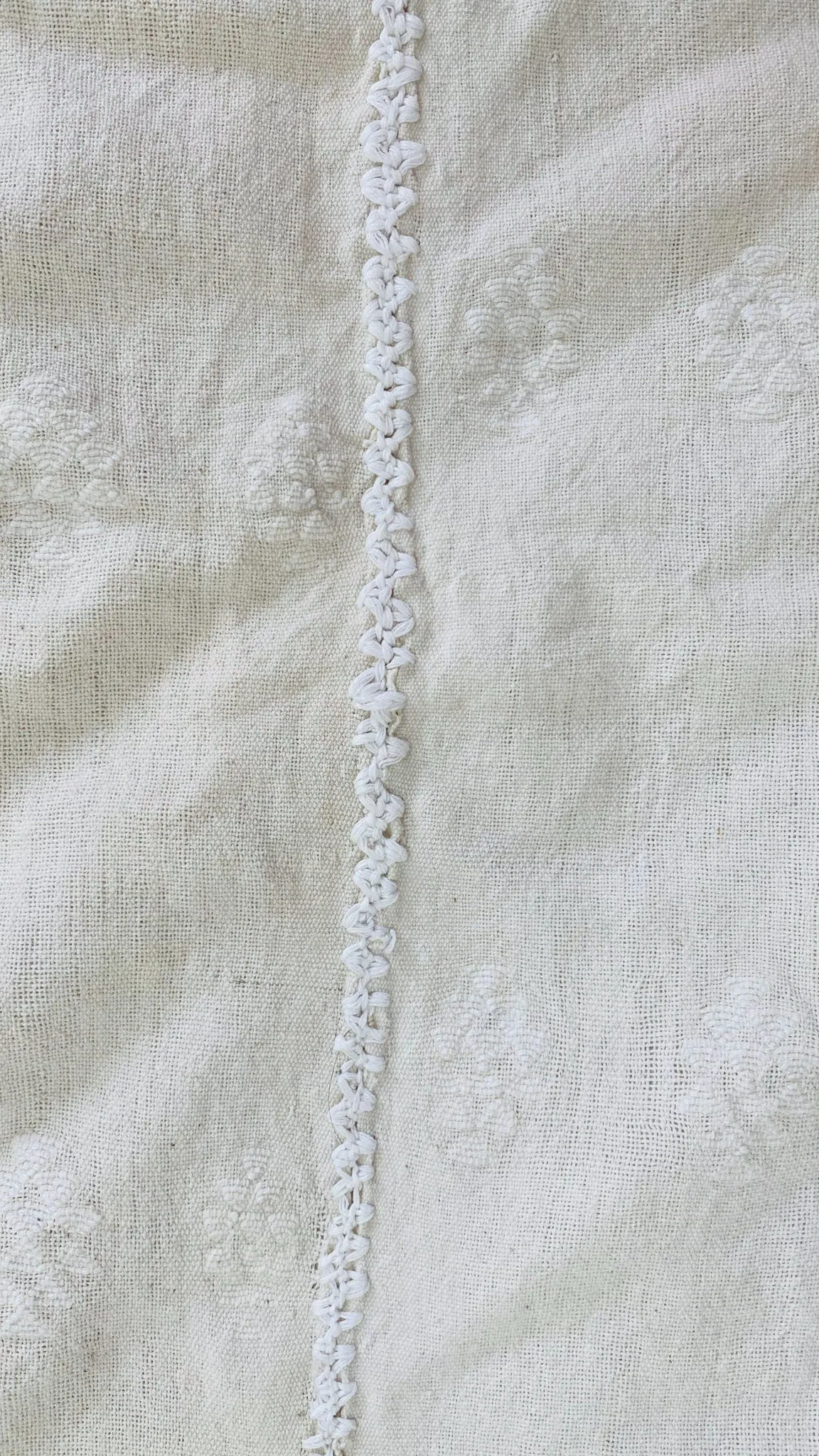 Amuzgo Huipil Dress. White-on-White. Hand-Woven. Guerrero, Mexico. 0131