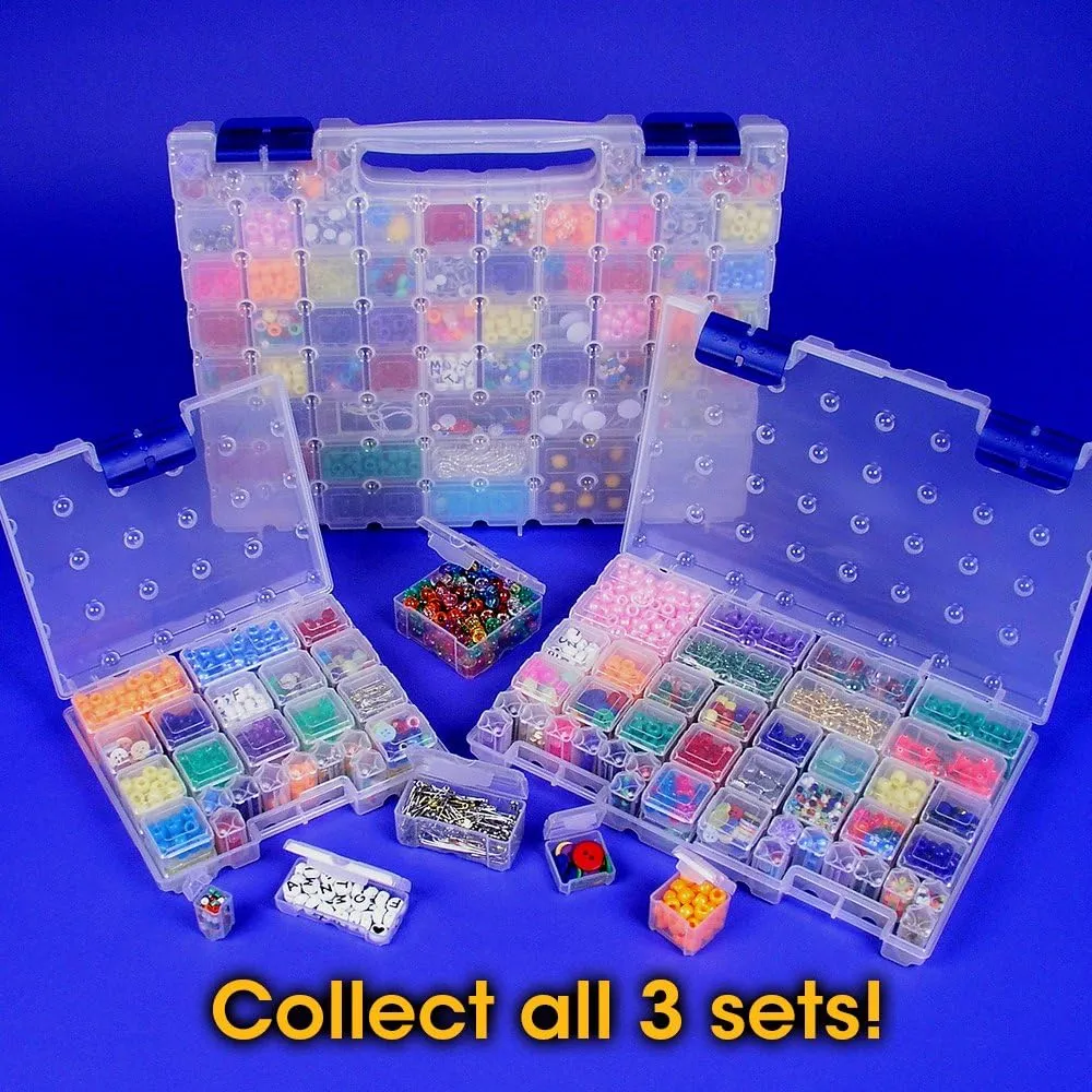 DotBox Extra Large Box - 4 pcs. Little Storage Boxes for Small Items Like Beads and Parts. Boxes Fit Inside DotBox Carrying Cases Sold Separately. 4 Packages of 1.
