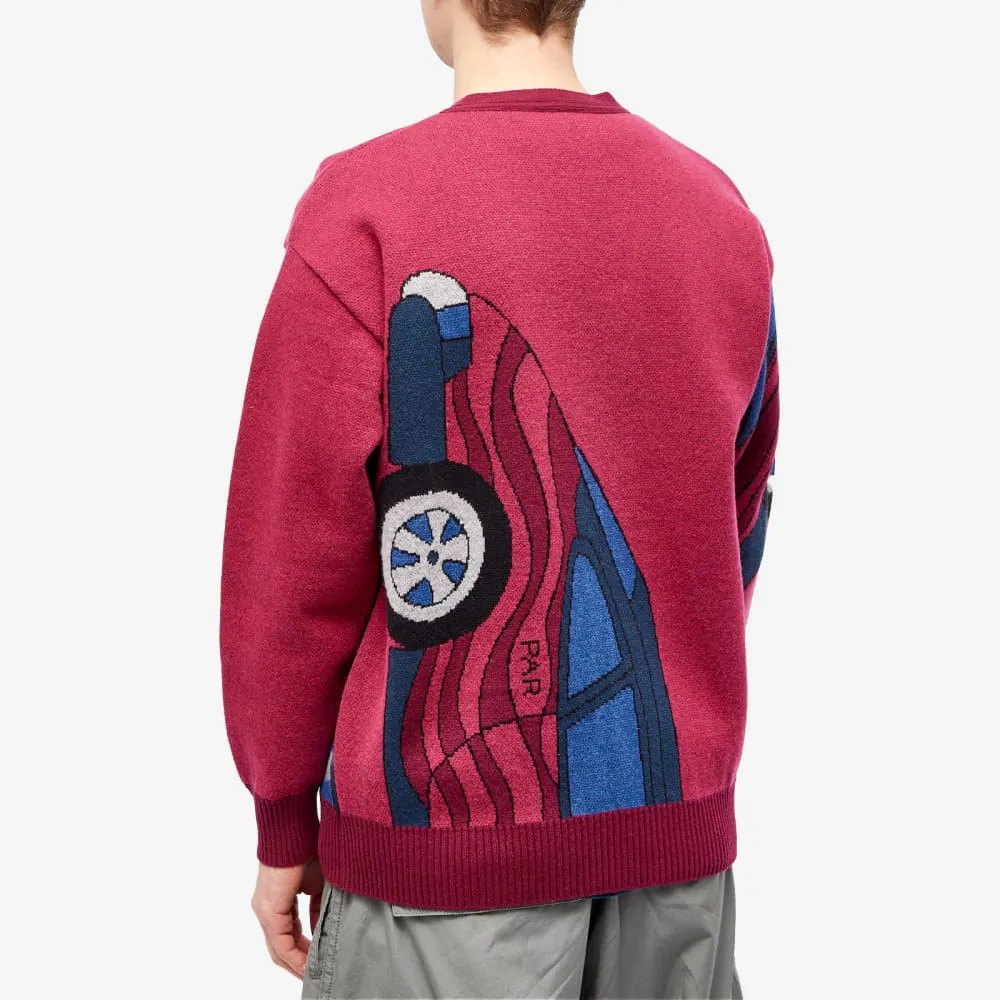 Knitted cardigan By Parra No Parking