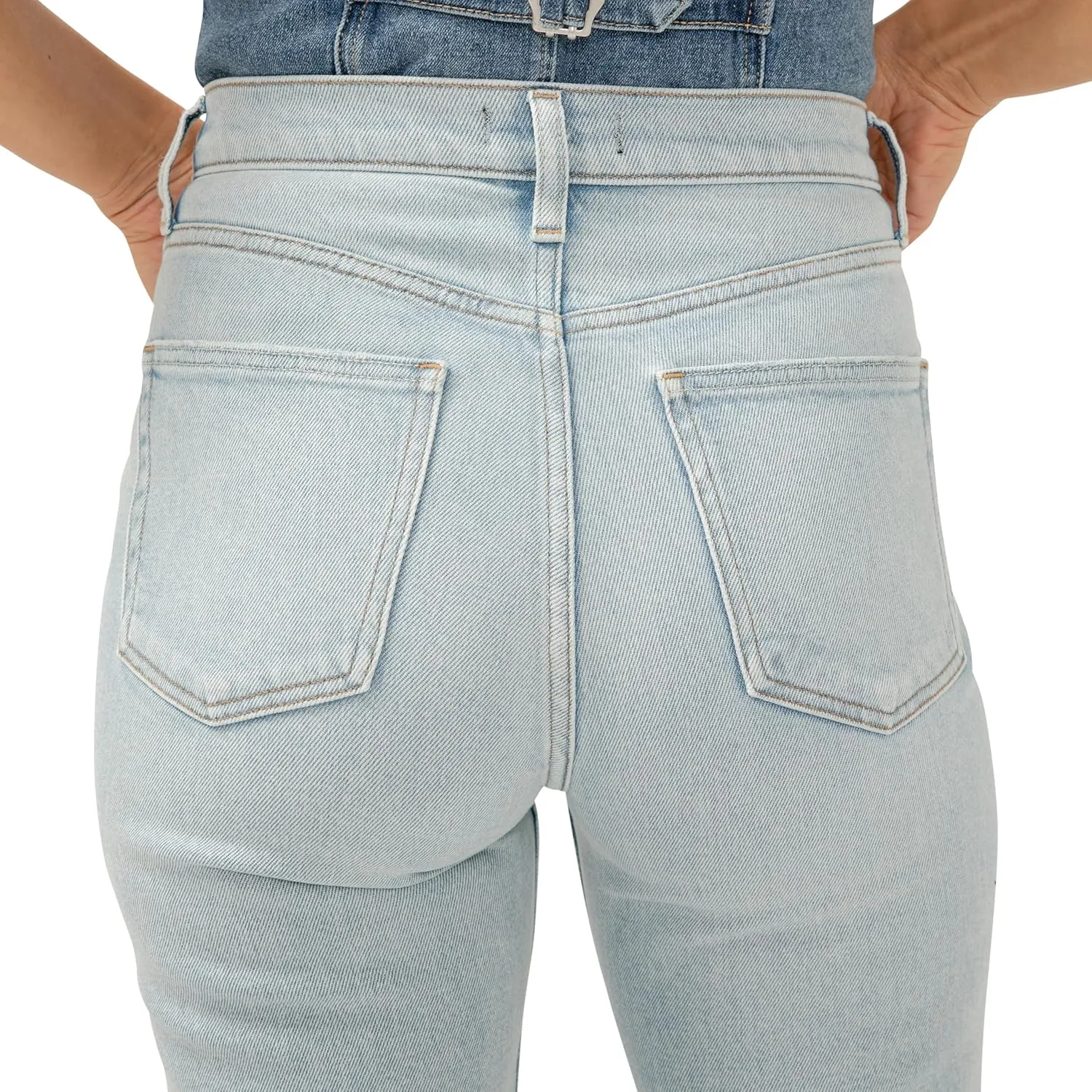 Silver Jeans Co. Women's Highly Desirable High Rise Straight Leg Jeans