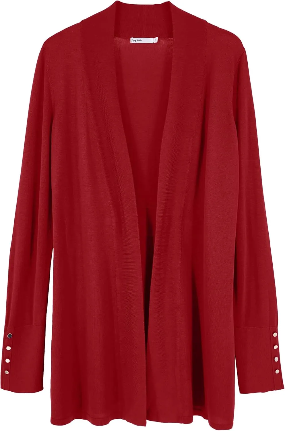 Spicy Sandia Women's Cardigan Sweaters Long Dressy Casual Lightweight Open Front Knit Cardigans for Spring Early Fall
